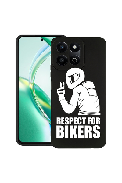 bestcase Λεπτή θήκη σιλικόνης για Honor 200 Smart, Respect For Bikers, 192337...