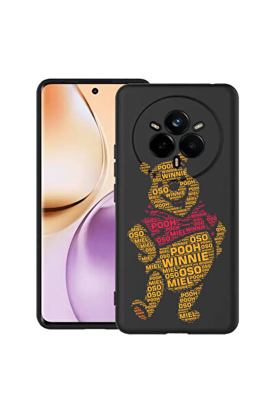 bestcase Carcasă subțire din silicon pentru Realme 14 Pro 5G, Calligraphy Poo...
