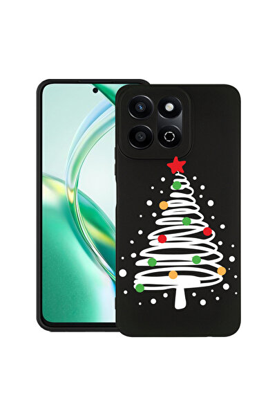 bestcase Carcasă subțire din silicon pentru Honor 200 Smart, Brad de Crăciun,...