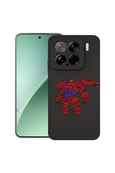 bestcase Carcasă subțire din silicon pentru Xiaomi 15, Calligraphy Baymax, 19...