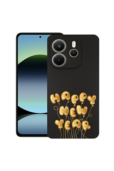 bestcase Carcasă subțire din silicon pentru Xiaomi Redmi Note 14 5G, An Nou F...