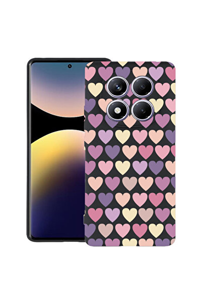 bestcase Carcasă subțire din silicon pentru Xiaomi Redmi Note 14 Pro 4G, Hear...