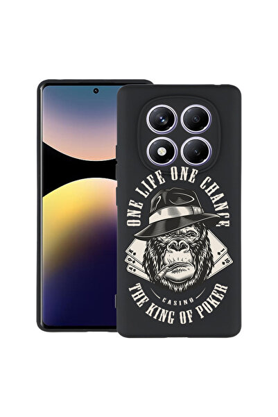 bestcase Carcasă subțire din silicon pentru Xiaomi Redmi Note 14 Pro 4G, King...