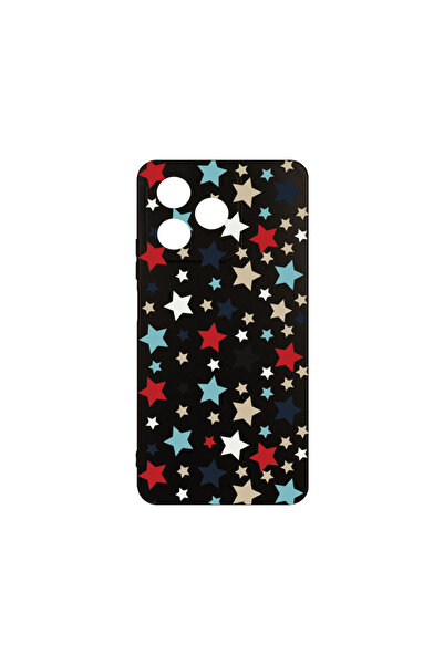 bestcase Carcasă subțire din silicon pentru Xiaomi Redmi 13, Stars, 1923377 B...
