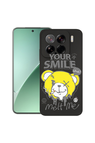 bestcase Λεπτή θήκη σιλικόνης για Xiaomi 15, Αρκουδάκι, Το Χαμόγελό Σου, Λιών...