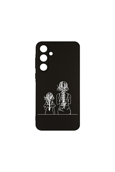 bestcase Тънък силиконов калъф за Samsung Galaxy A16, за мама и дъщеря, 19233...