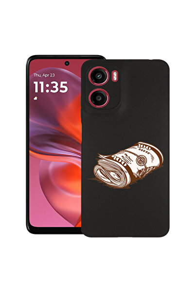 bestcase Carcasă subțire din silicon pentru Motorola Moto E15 / Moto G05, Ban...