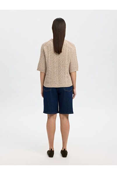 Selected Femme Strickpullover Wollmix