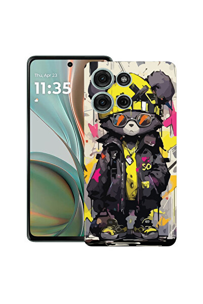 bestcase Carcasă subțire din silicon pentru Motorola Moto G15, culori pastela...