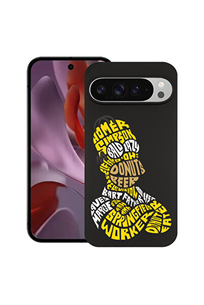 bestcase Carcasă subțire din silicon pentru Google Pixel 9 Pro XL, Caligrafie...