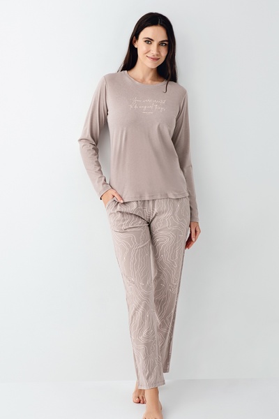 Pierre Cardin Cotton Modal Long Sleeve Women's Pajama Set