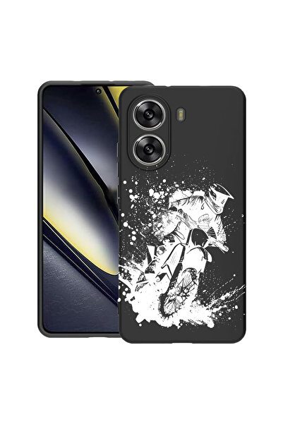 bestcase Carcasă subțire din silicon pentru Poco X7 Pro 5G, MotoCross, 199202...