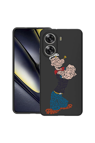 bestcase Carcasă subțire din silicon pentru Poco X7 Pro 5G, Calligraphy Popey...