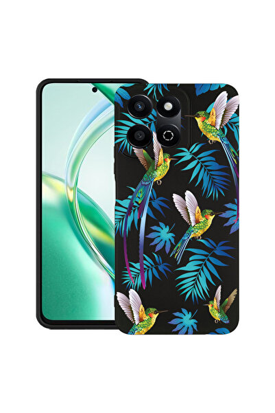 bestcase Carcasă subțire din silicon pentru Honor 200 Smart, Wild Tropical, 1...