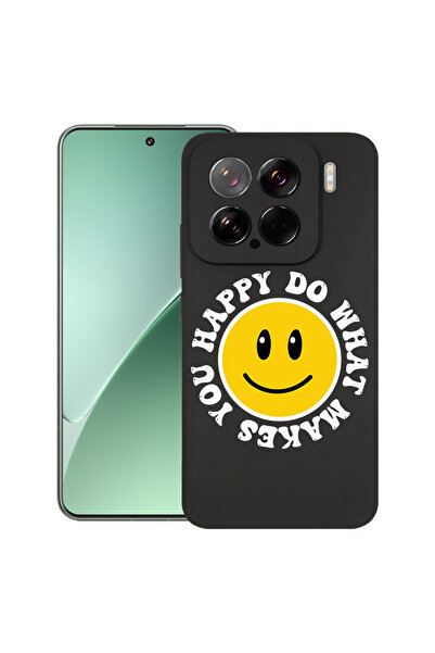 bestcase Carcasă subțire din silicon pentru Xiaomi 15, Happy Smiley, 1926341 ...