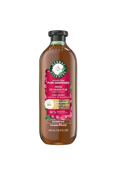 Herbal Essences شامبو حماية لون الشعر المصبوغ ببذور العنب من هيربل ايسنسز - 400 مل