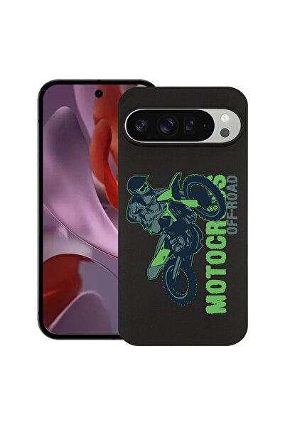 bestcase Carcasă subțire din silicon pentru Google Pixel 9 Pro XL, Motocross,...