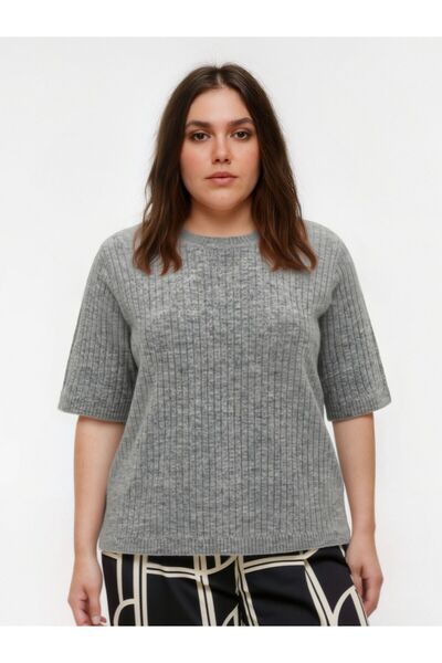 Veromoda Curve Strickpullover VMCSALLY Pullover