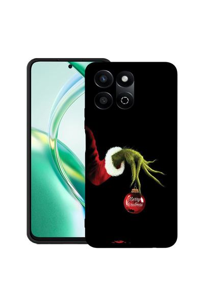 bestcase Carcasă subțire din silicon pentru Honor 200 Smart, Grinch de Crăciu...