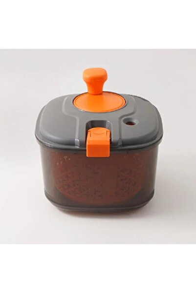 Alberto قطاعة سلطة بلاستيكية، برتقالية، سعة 4.2 لتر