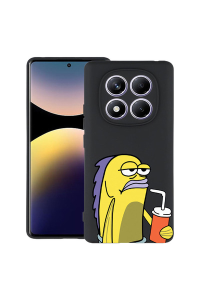 bestcase Carcasă subțire din silicon pentru Xiaomi Redmi Note 14 Pro 4G, Meme...
