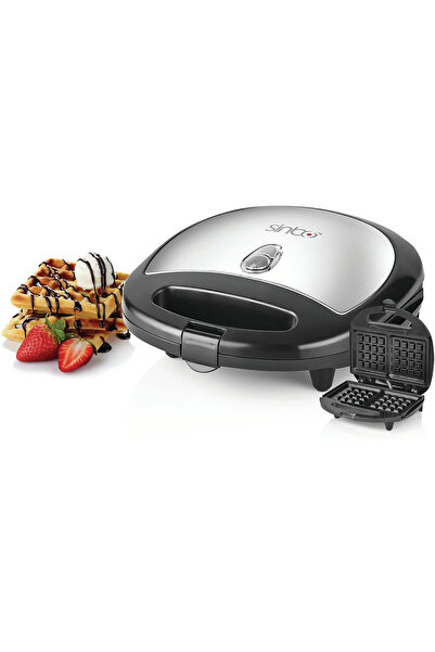 Sinbo SSM2517W Waffle Maker – Non-Stick Plates, Easy Cleaning, 750W