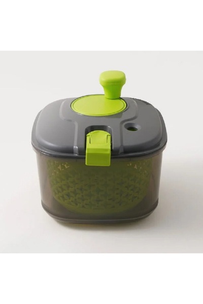 Alberto قطاعة سلطة بلاستيكية، خضراء، سعة 4.2 لتر