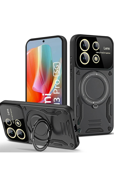 Kipgsm Redmi Note 13 Pro İçin Kılıf Kamera Lens Koruyuculu Magsafe Destekli 3...