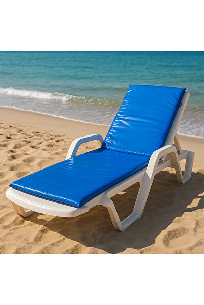 içel çadır Şezlong Minderi 55x190 – PVC Branda Su Geçirmez 3 cm Sünger Dolgulu