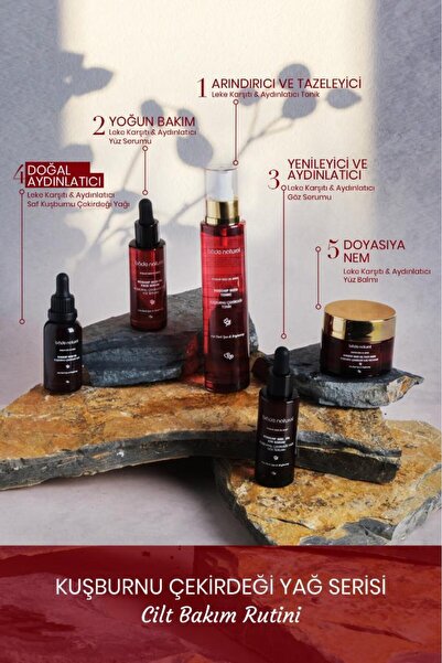 Bade Natural Kuşburnu Çekirdeği Yağı Soğuk Sıkım Leke Karşıtı Ve Aydınlatıcı %100 Saf 30 ml