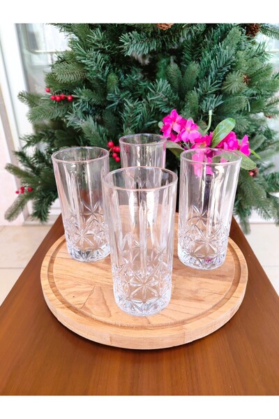Madame Coco Estee Set of 4 Soft Drink Glasses 342 ml