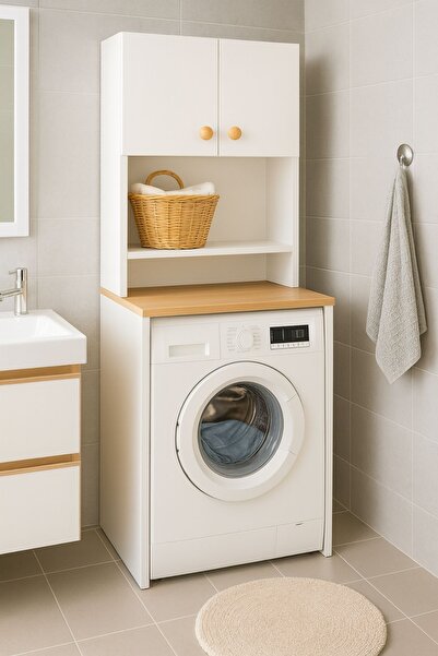 bangu Çamaşır Makinesi Dolabı Kurutma Makinesi Dolabı BCMD003