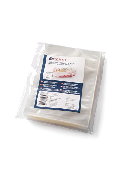 HENDI Pungi vidate Hendi, 250x350mm, 2 straturi, 75 microni, 100 buc, filtru UV