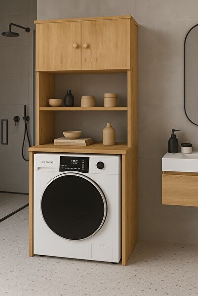 bangu Çamaşır Makinesi Dolabı Kurutma Makinesi Dolabı BCMD003