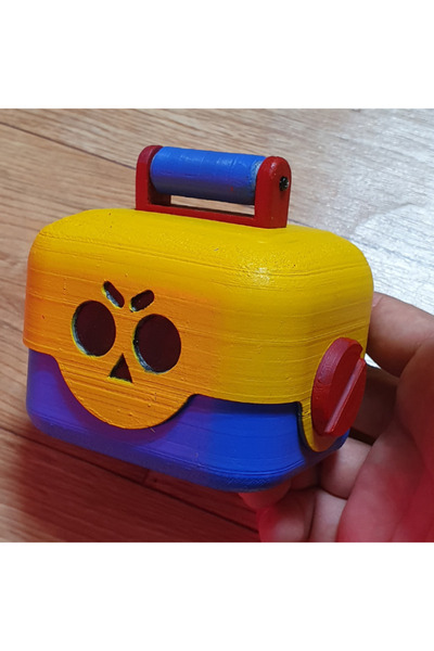 Genel Markalar bYd 3D Tekno Brawl Stars Kart Kutusu (Kartsız), Brawl Stars Megabox, Brawl Stars Kutu