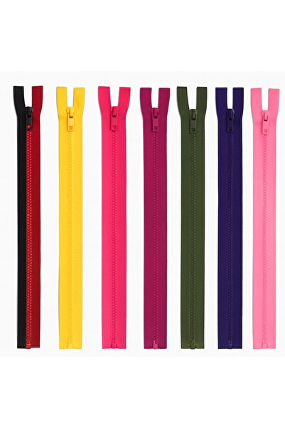 Metler 20 cm Mixed Color Zipper Set of 5 |   Durable Practical Zipper for Dre...