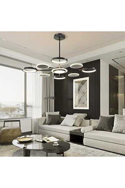 RFAN Candelabru LED, Model R9149/8+1, Cu Telecomandă, 3 Tipuri de Lumină, 113...