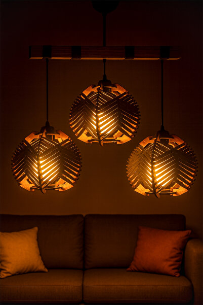 Hmydesign Orvantis Handmade 3'lü Sarkıt Avize