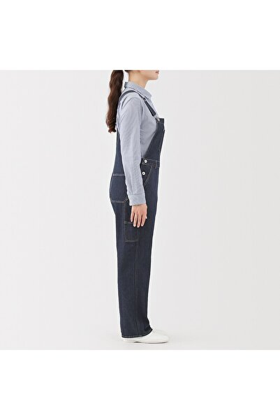 Muji Kapok Blended Denim Overall