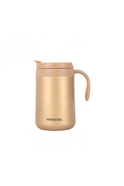 HOMEVEO 350 ml gold stainless steel coffee mug
