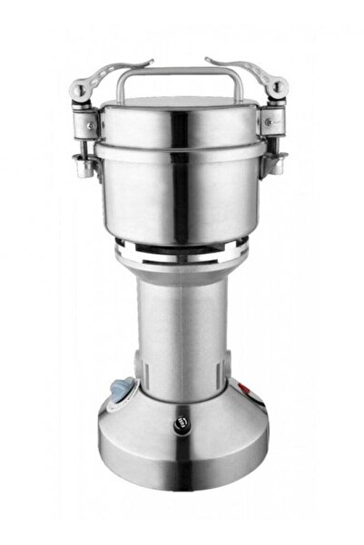 PROOF مطحنة قهوة كهربائية بهيكل وشفرات من الفولاذ المقاوم للصدأ، 1500 واط، فضي