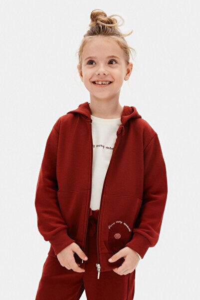 HAUSEkids 4-8 Years Old Every Moment Girl's 3-Piece Set-Burgundy