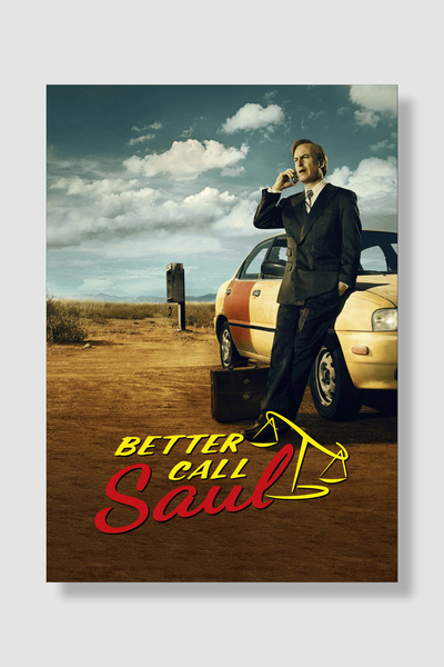 postick Better Call Saul Dizi Posteri Yüksek Kaliteli Kalın Parlak Kuşe Kağıdı