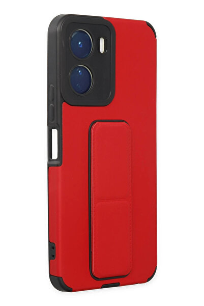 NewFace Sptrns Vivo Y16 Case Mega Stand Silicone (220951) - Red