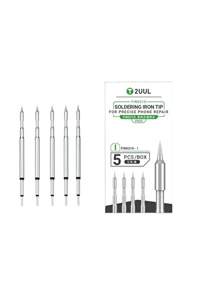 2uul FD23 I Tipi C210 Uyumlu Lehimleme Ucu Seti (5'li Paket)
