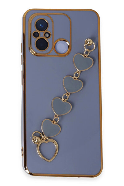 NewFace حافظة سيليكون إيسيلا لهاتف شاومي ريدمي 12C (120659) - رمادي