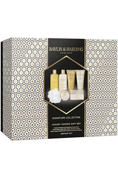 Baylis & Harding مجموعة هدايا فاخرة برائحة اليوسفي الحلو والجريب فروت (عبوة من قطعة واحدة) - نباتية