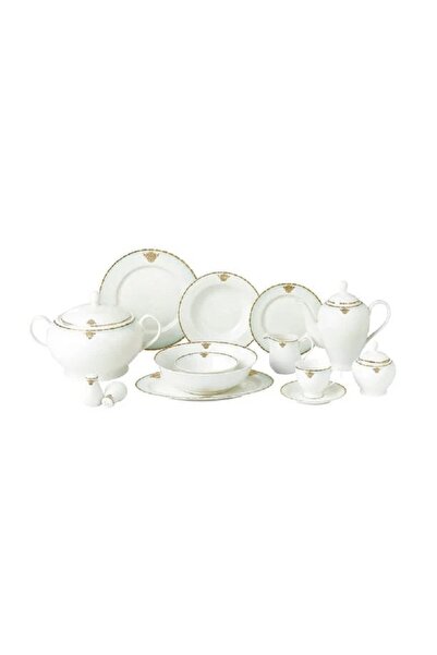 LA MESA 47 Pieces Porcelain Dinner Set