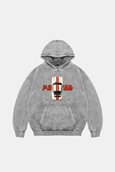 Bak Moda V4 Need Money For Porsche Hanorac alb lavabil unisex supradimensiona...