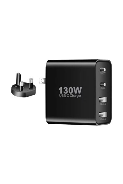 GAN Multifunction Fastest Charging Power Adapter 130W 220V
